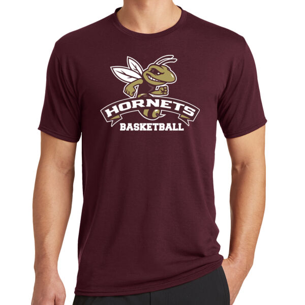 Hornets Basketball - 65/35 Performance Blend Tee Thumbnail