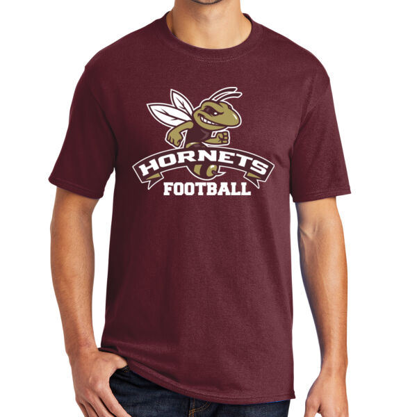 Hornets Football - 50/50 Core Blend Tee Thumbnail
