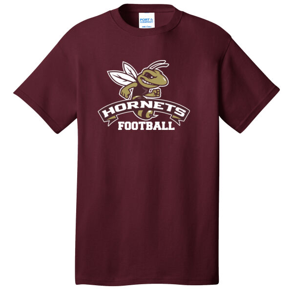 Hornets Football - 5.4oz Core Cotton Tee Thumbnail