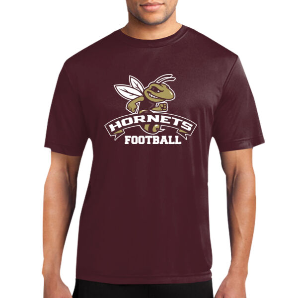 Hornets Football - Performance Tee Thumbnail