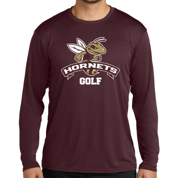 Hornets Golf - Long Sleeve Performance Tee Thumbnail