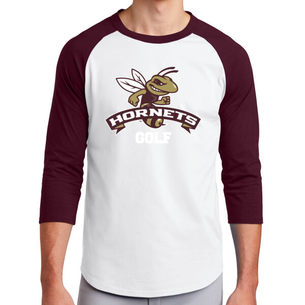 Hornets Golf - Colorblock Raglan Jersey Thumbnail