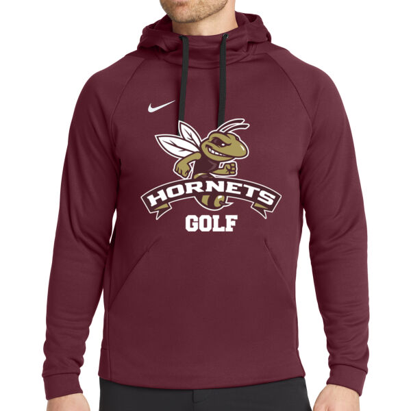 Hornets Golf - Nike Therma FIT Pullover Fleece Hoodie Thumbnail