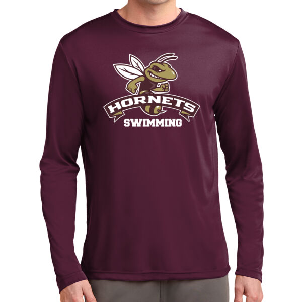 Hornets Swimming - Long Sleeve PosiCharge ® Competitor™ Tee Thumbnail