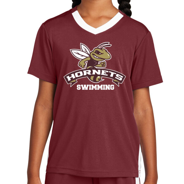 Hornets Swimming - Youth Competitor United V Neck Thumbnail