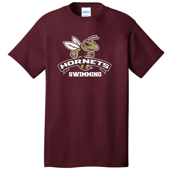 Hornets Swimming - 5.4oz Core Cotton Tee Thumbnail