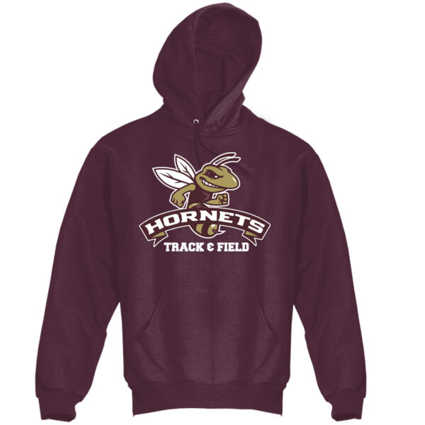 Hornets Track & Field - Super Heavyweight Pullover Hooded Sweatshirt Thumbnail