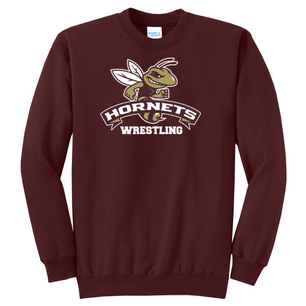 Hornets Wrestling - Core Fleece Crewneck Sweatshirt Thumbnail