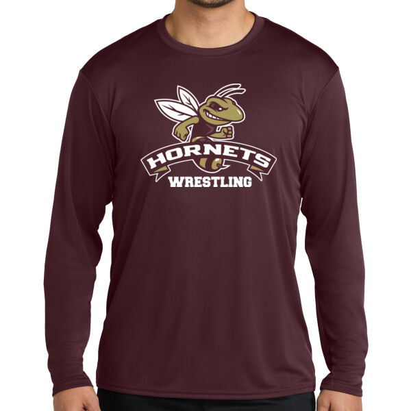 Hornets Wrestling - Long Sleeve Performance Tee Thumbnail