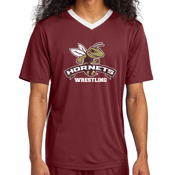 Hornets Wrestling - Competitor United V Neck Thumbnail
