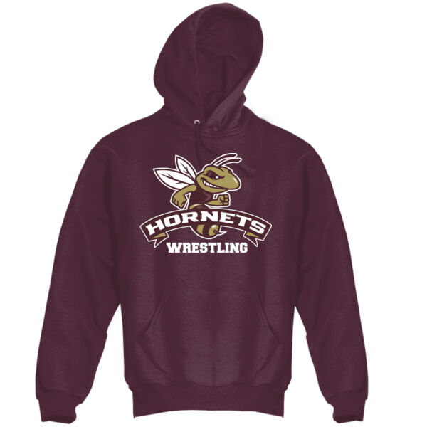 Hornets Wrestling - Super Heavyweight Pullover Hooded Sweatshirt Thumbnail