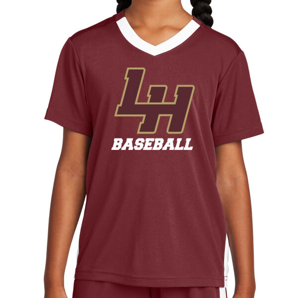 LH Baseball - Youth Competitor United V Neck Thumbnail