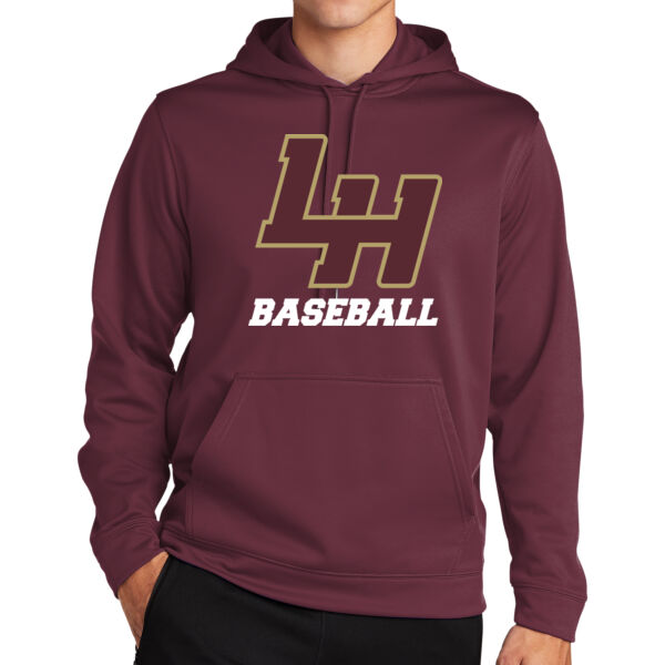 LH Baseball - Sport Wick ® Fleece Hooded Pullover Thumbnail