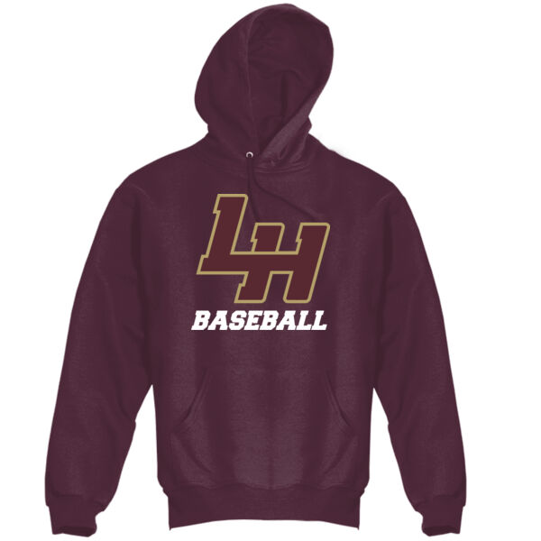 LH Baseball - Super Heavyweight Pullover Hooded Sweatshirt Thumbnail