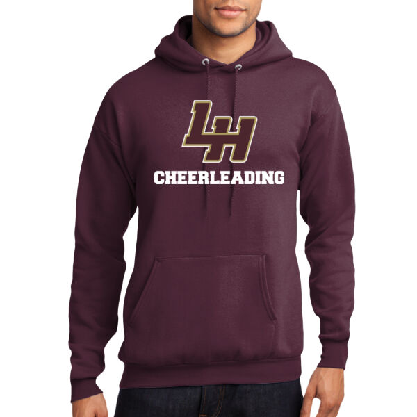 LH Cheerleading - Lightweight Core Fleece Pullover Hooded Sweatshirt Thumbnail
