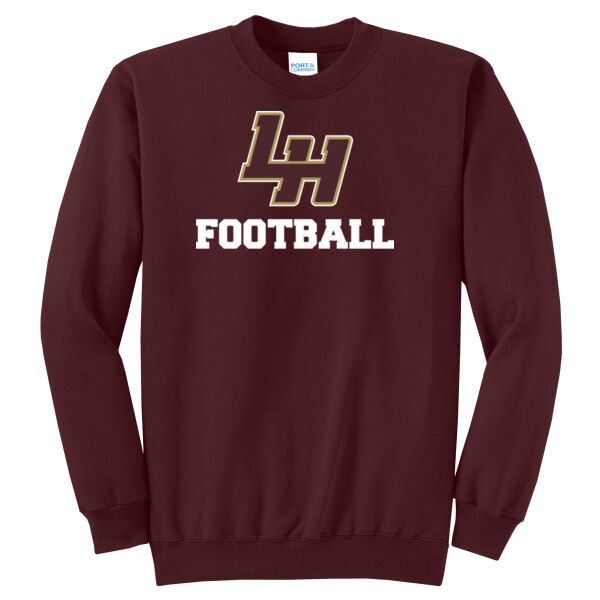 LH Football - Core Fleece Crewneck Sweatshirt Thumbnail