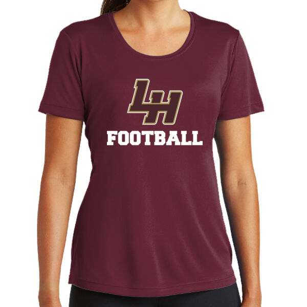 LH Football - Ladies 100% Poly T-Shirt Thumbnail