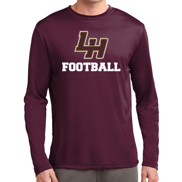 LH Football - Long Sleeve PosiCharge ® Competitor™ Tee Thumbnail