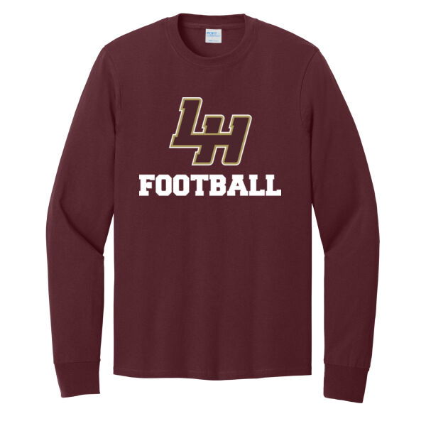 LH Football - Long Sleeve Core Cotton Tee Thumbnail