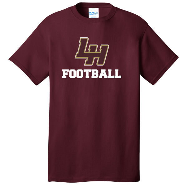 LH Football - 5.4oz Core Cotton Tee Thumbnail