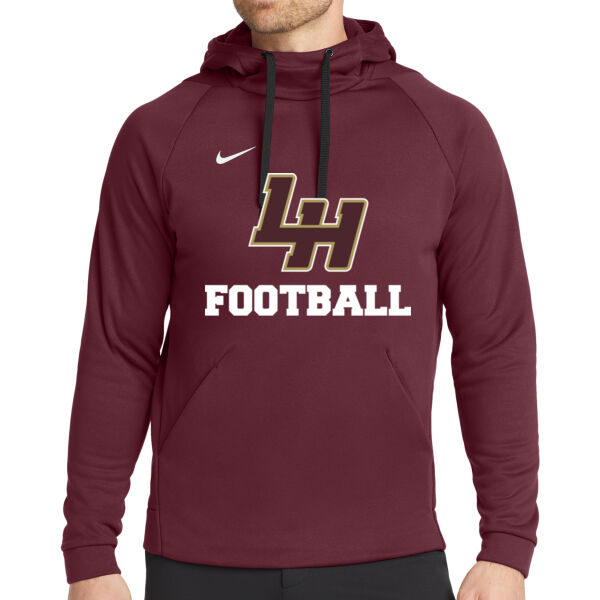 LH Football - Nike Therma FIT Pullover Fleece Hoodie Thumbnail
