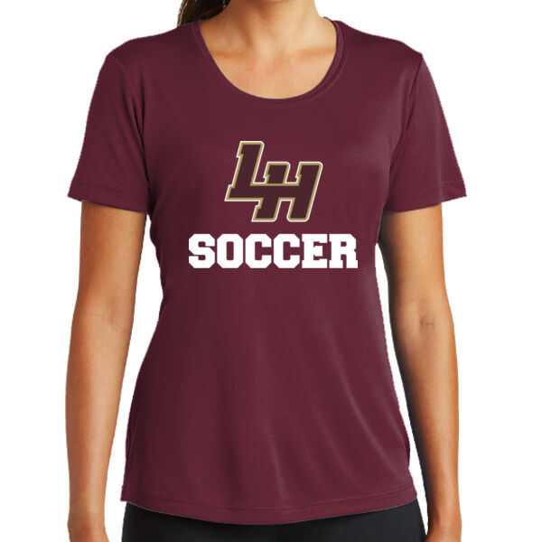 LH Soccer - Ladies 100% Poly T-Shirt Thumbnail