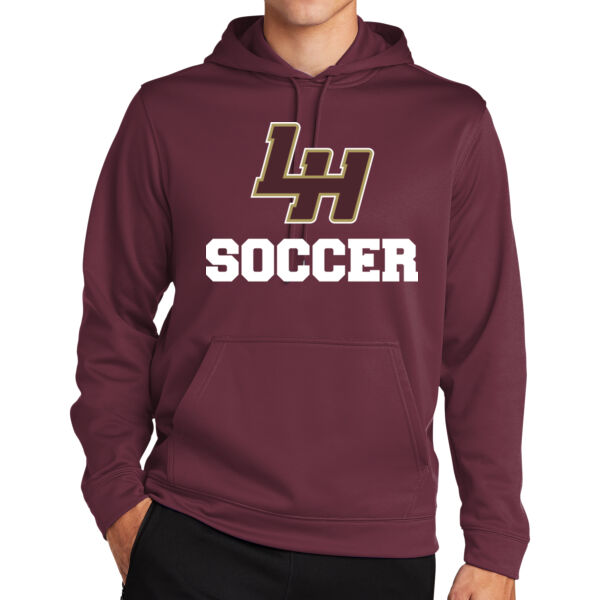 LH Soccer - Sport Wick ® Fleece Hooded Pullover Thumbnail