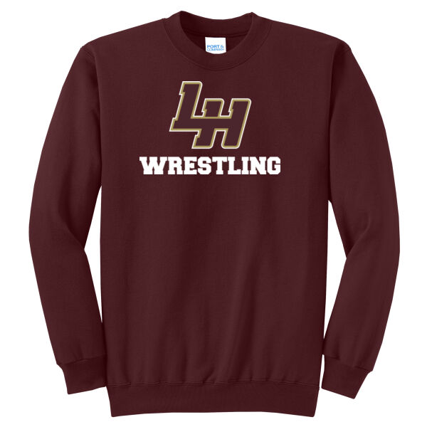 LH Wrestling - Core Fleece Crewneck Sweatshirt Thumbnail