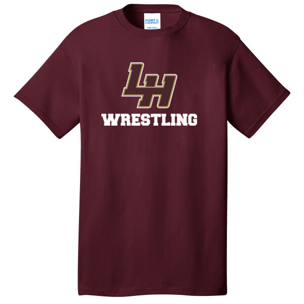 LH Wrestling - 5.4oz Core Cotton Tee Thumbnail