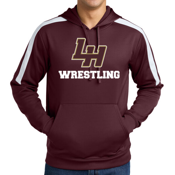 LH Wrestling - Sport Wick ® Fleece United Pullover Hoodie Thumbnail
