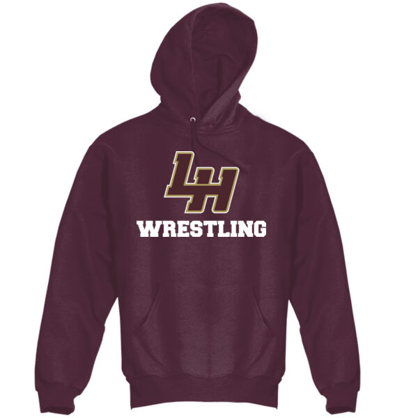 LH Wrestling - Super Heavyweight Pullover Hooded Sweatshirt Thumbnail