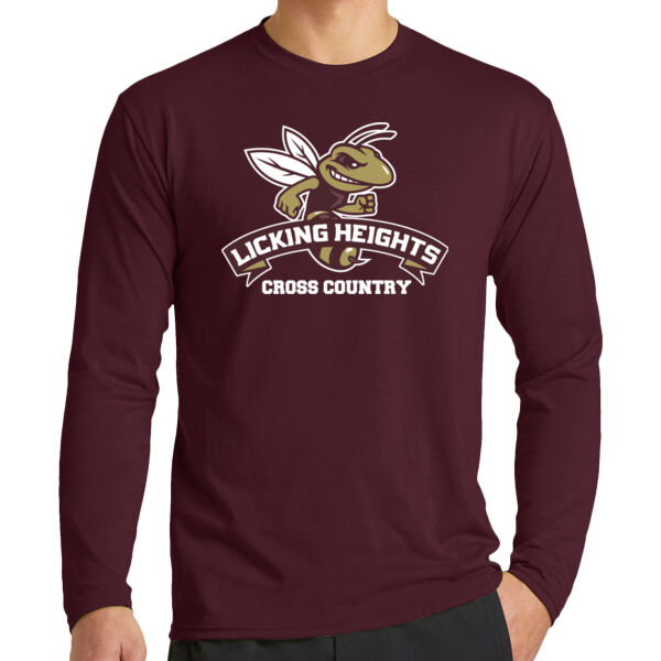 Licking Heights Cross Country - Long Sleeve Performance Blend Tee Thumbnail
