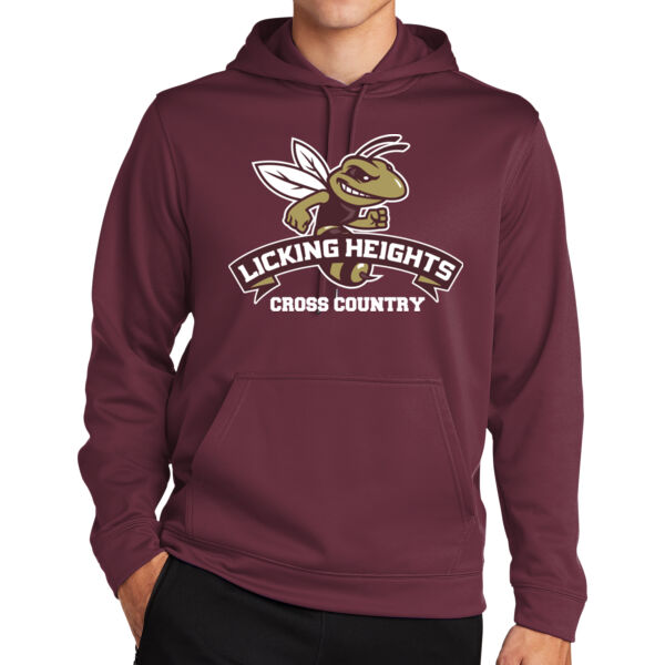 Licking Heights Cross Country - Sport Wick ® Fleece Hooded Pullover Thumbnail