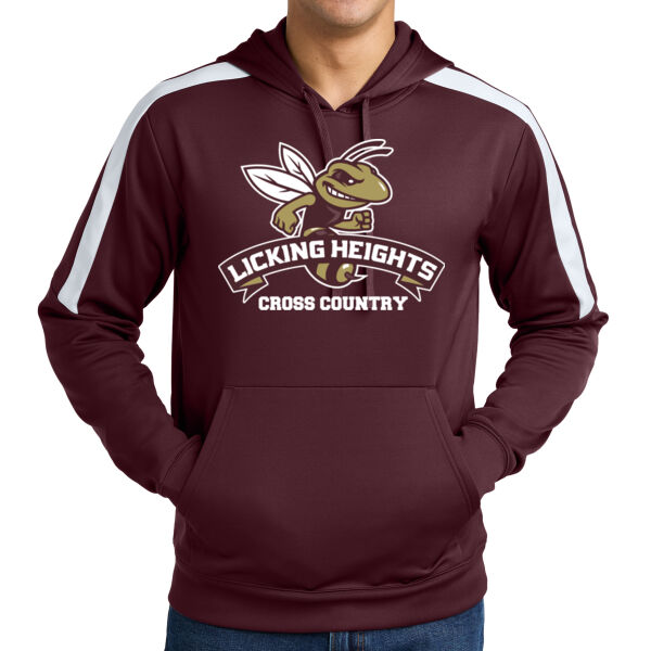 Licking Heights Cross Country - Sport Wick ® Fleece United Pullover Hoodie Thumbnail