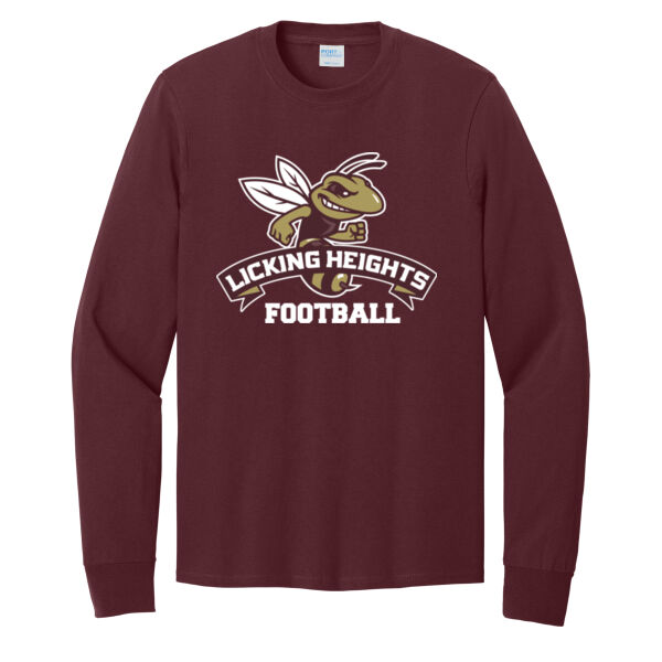 Licking Heights Football - Long Sleeve Core Cotton Tee Thumbnail