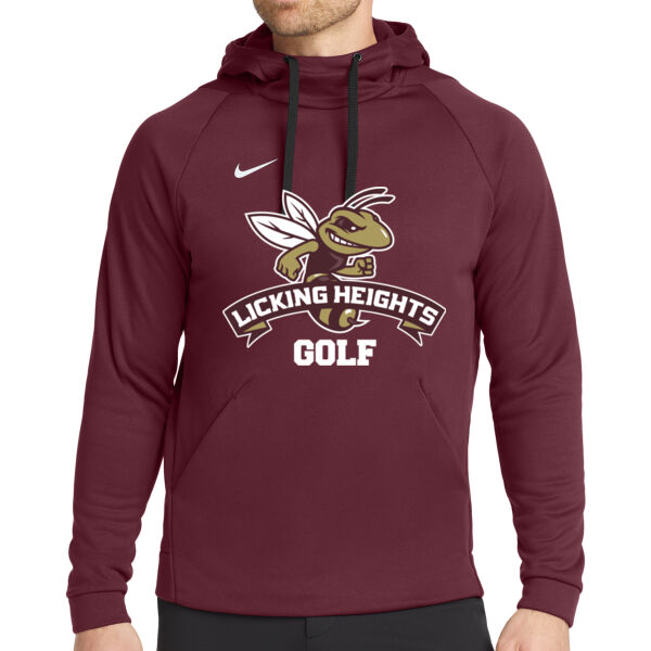 Licking Heights Golf - Nike Therma FIT Pullover Fleece Hoodie Thumbnail