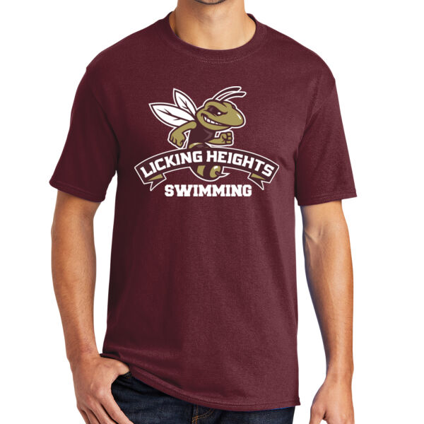 Licking Heights Swimming - 50/50 Core Blend Tee Thumbnail