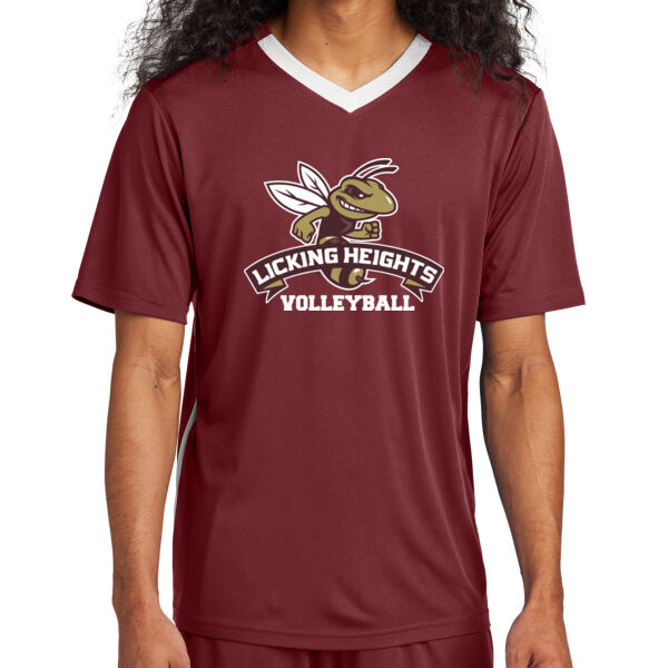 Licking Heights Volleyball - Competitor United V Neck Thumbnail