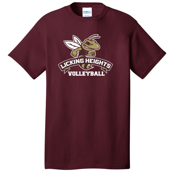 Licking Heights Volleyball - 5.4oz Core Cotton Tee Thumbnail