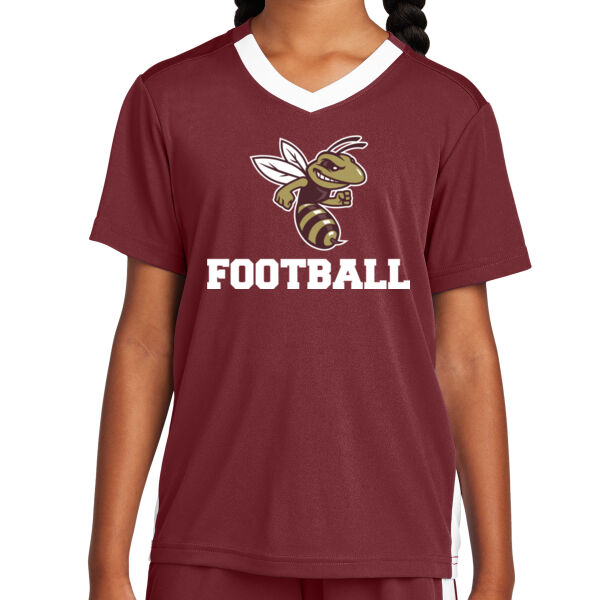 Football - Youth Competitor United V Neck Thumbnail
