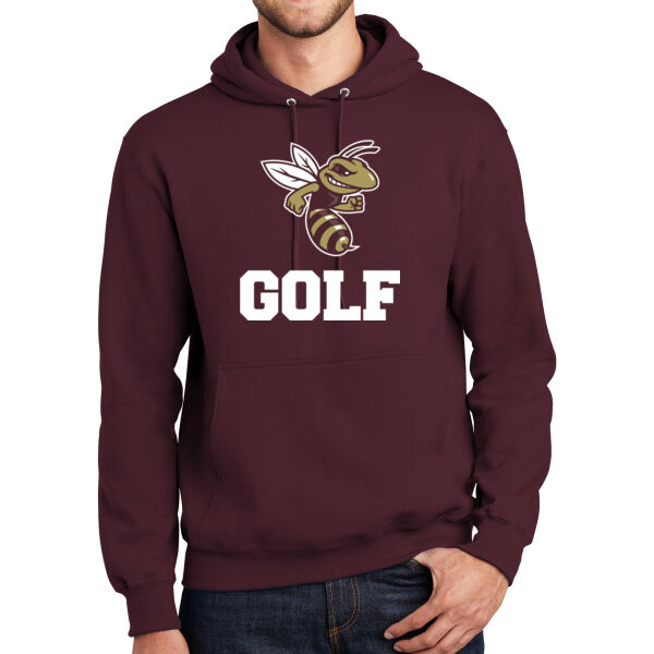 Golf - Mediumweight Fleece Pullover Hooded Sweatshirt Thumbnail