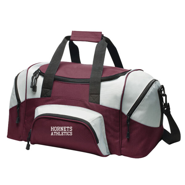 Athletics Text - Small Colorblock Sport Duffel Thumbnail