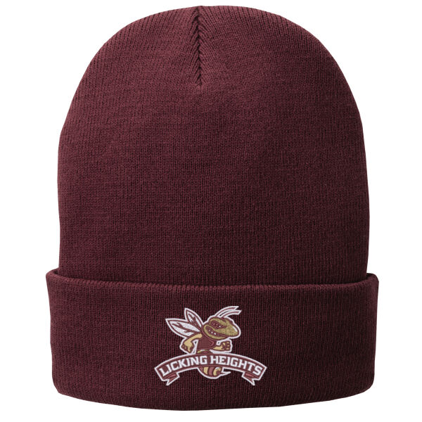 Licking Heights Volleyball - Fleece Lined Knit Cap Thumbnail