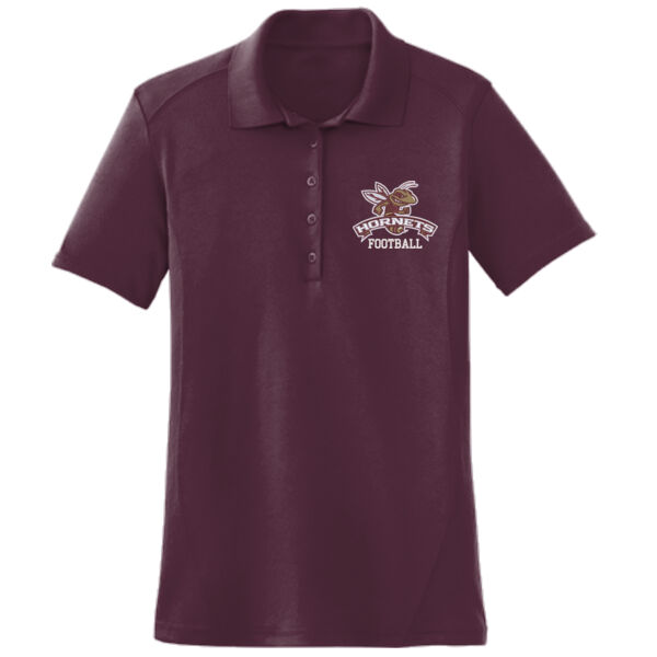 Hornets Football - Women's Dry Zone ® Raglan Accent Polo Thumbnail