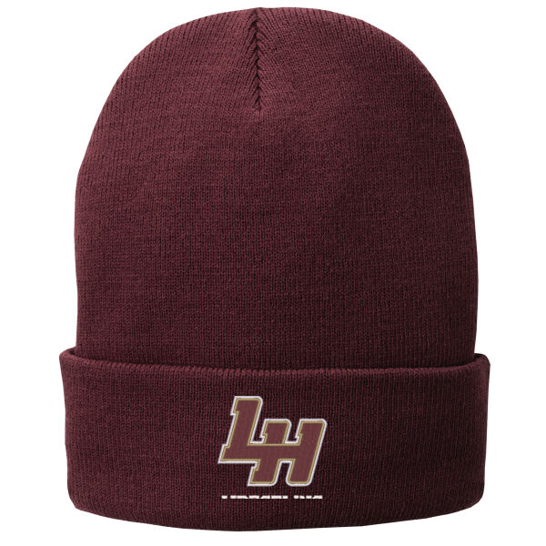 LH Wrestling - Fleece Lined Knit Cap Thumbnail