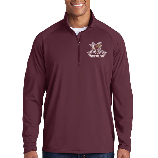 Licking Heights Wrestling - Adult 1/4 Zip Pullover Thumbnail