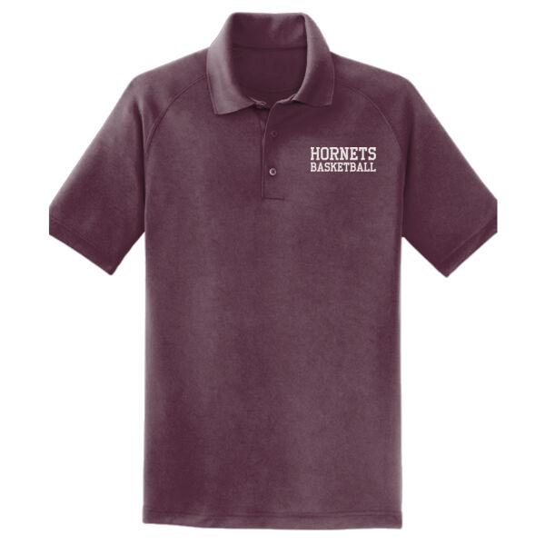 Basketball Text - Dry Zone ® Raglan Polo Thumbnail