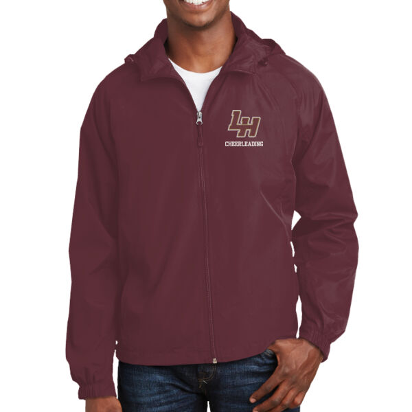 Lh Cheerleading - Hooded Raglan Jacket Thumbnail