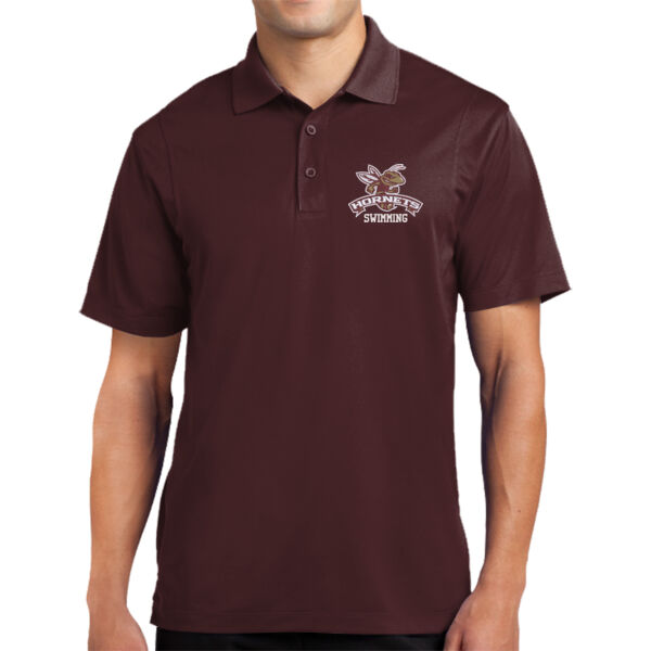 Hornets Swimming - Micropique Sport Wick ® Polo Thumbnail