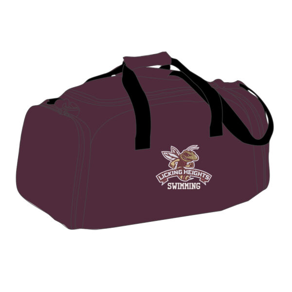 Licking Heights Swimming - Standard Colorblock Sport Duffel Thumbnail